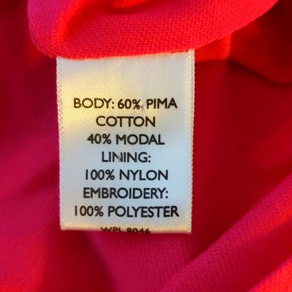 Embroidered PINK Spaghetti Strap MINI DRESS SZ LARGE - Picture 7 of 10